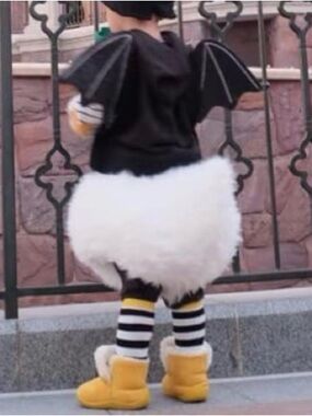 Halloween duck plush costume OS
